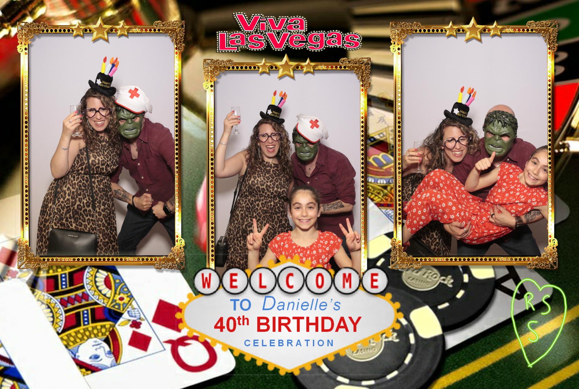 Danielle’s 40th birthday | View more photos from the event at gallery.myphotoboothexperience.co.uk/u/MyPhotoBoothExperienceLtd/Danielle’s-40th-birthday
